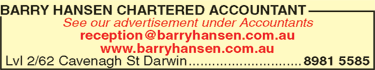 Barry Hansen Chartered Accountant - Mackay Accountants 2