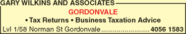Gary Wilkins And Associates - Mackay Accountants 1