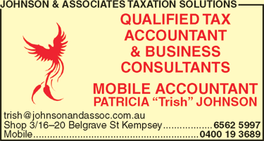 Johnson & Associates Taxation Solutions - Mackay Accountants 1