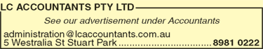 LC Accountants Pty Ltd - Mackay Accountants 2