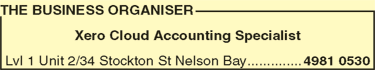 The Business Organiser - Mackay Accountants 1